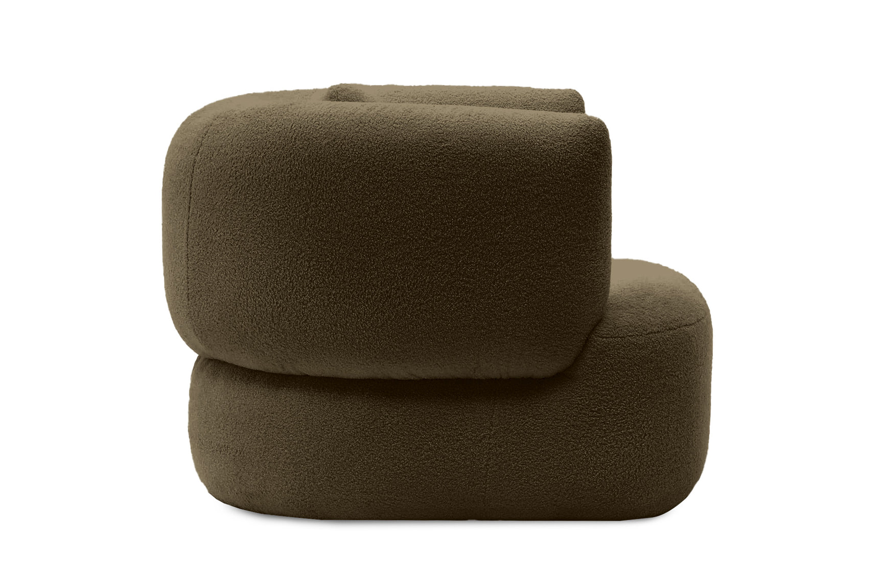 Tinsley Boucle Fabric Swivel Armchair