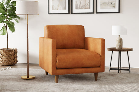 Toulon Leather Accent Chair