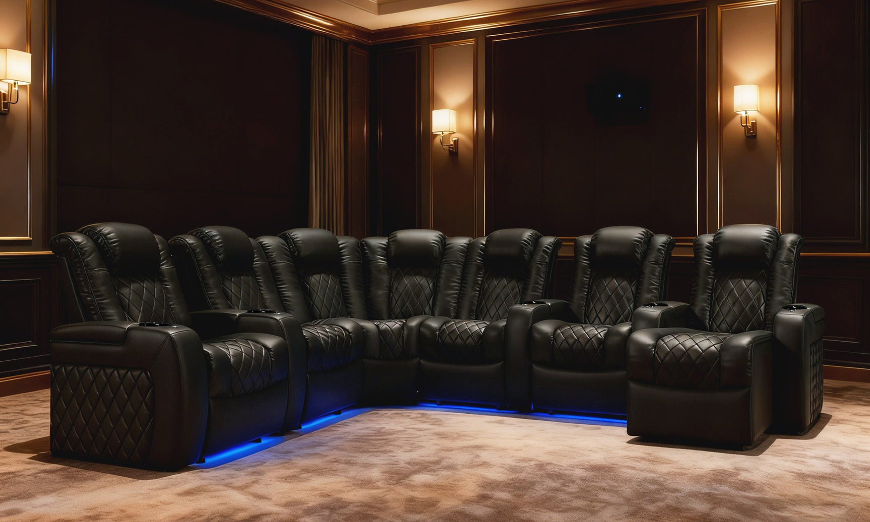 Tuscany Luxury Multimedia Sectional