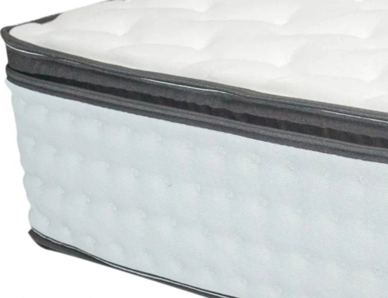 LUSH- 12" Orthopedic Eurotop Eco-Friendly Mattress (Made in Canada), With Waterproof Mattress Protector