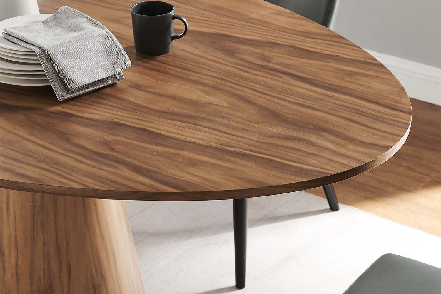 Becky 75" Oval Dining Table