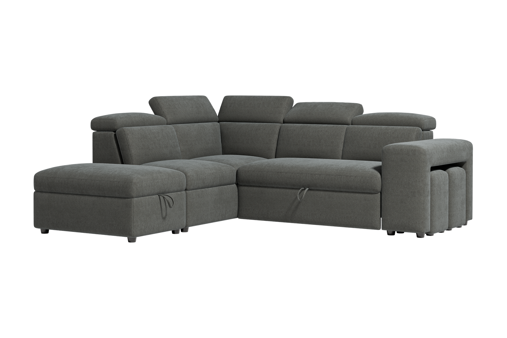 Finn Fabric Sectional Sofa Bed