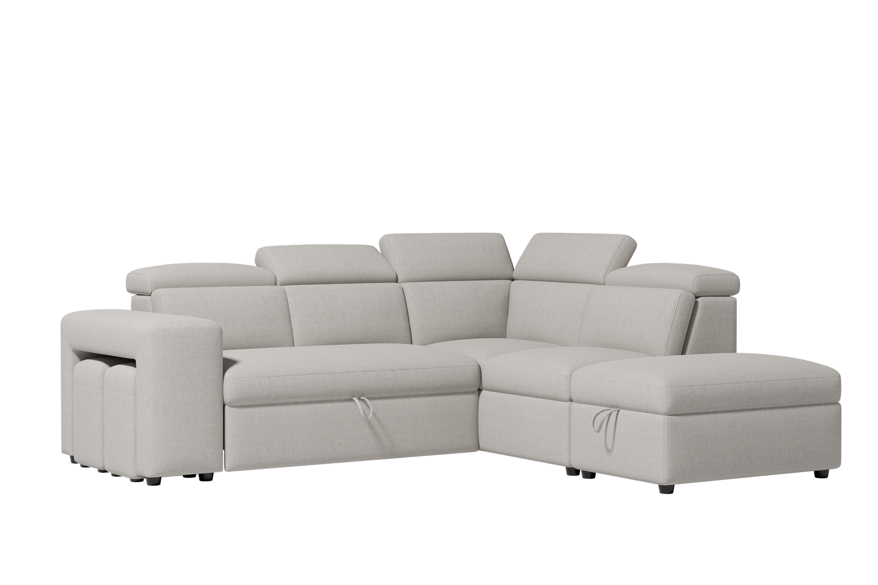 Finn Fabric Sectional Sofa Bed