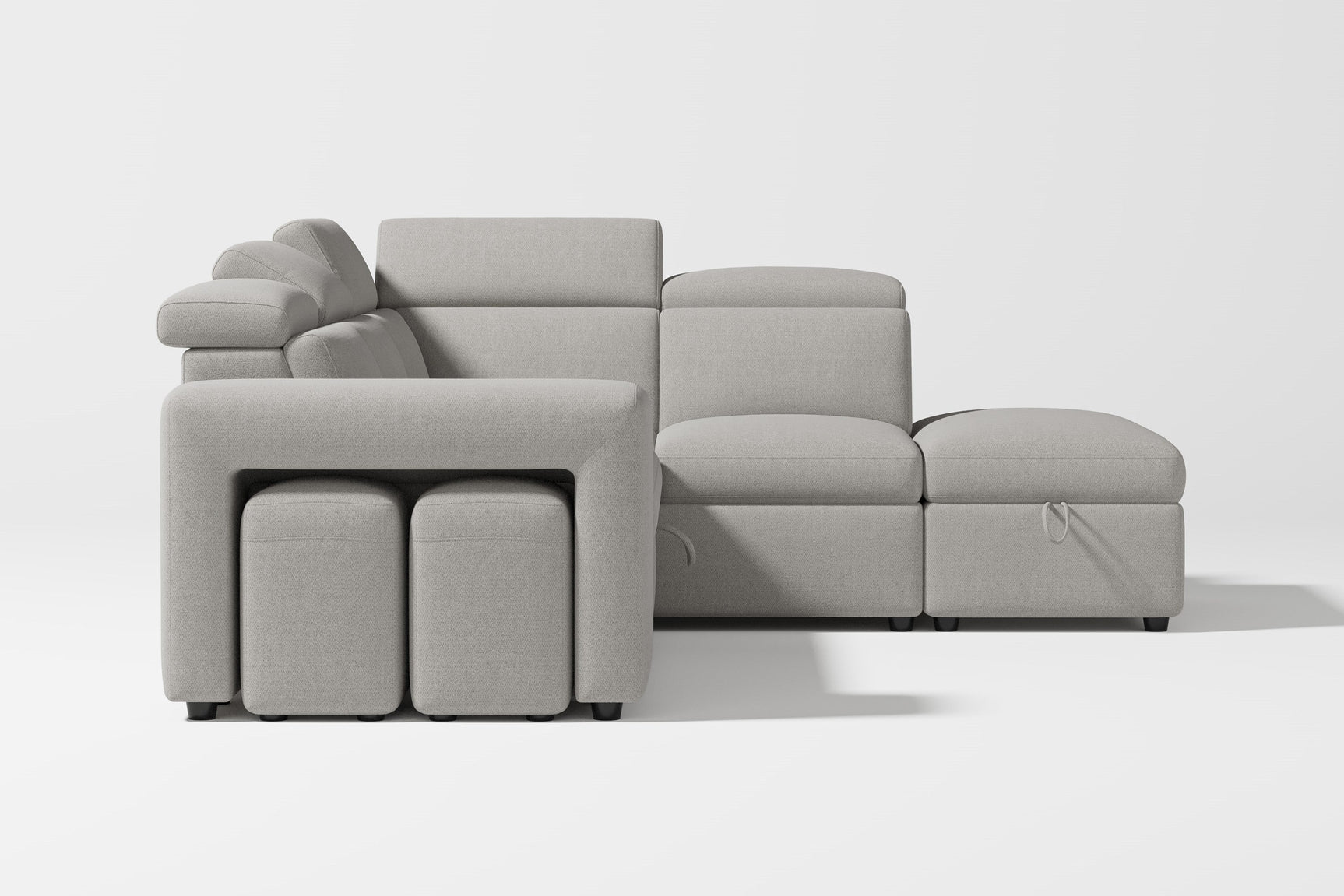 Finn Fabric Sectional Sofa Bed