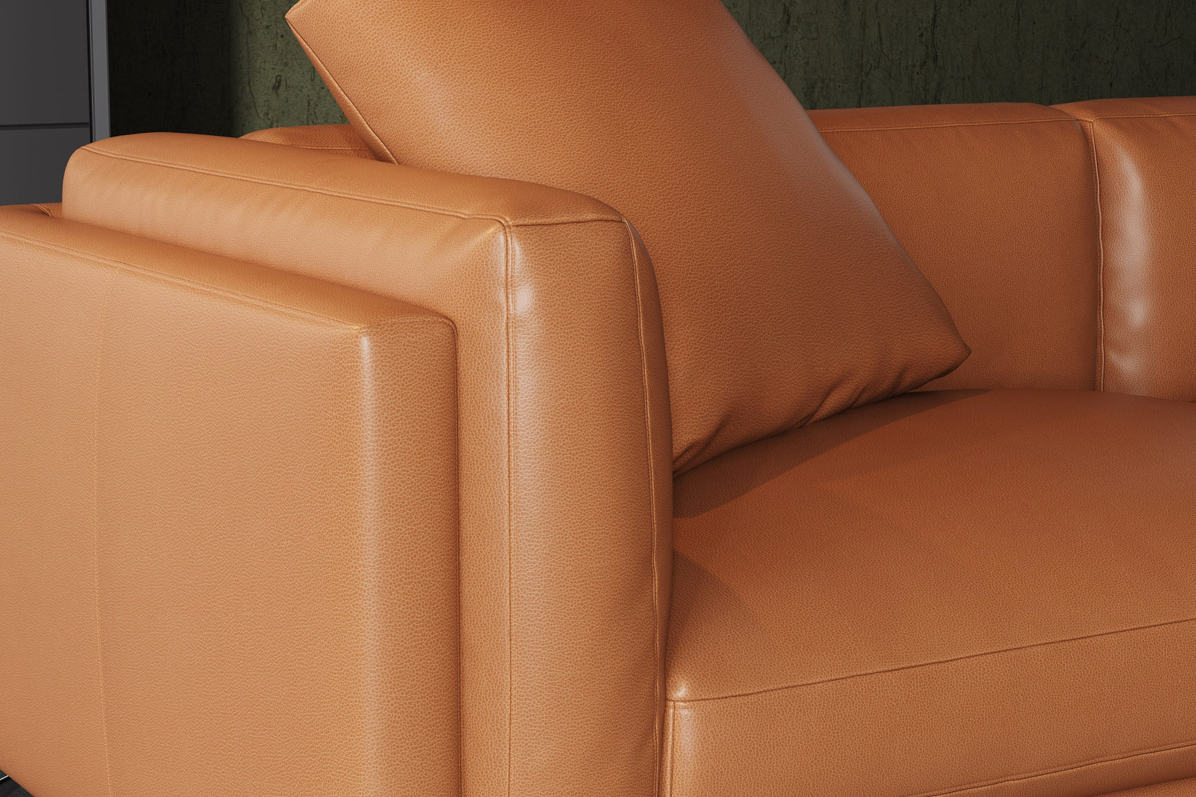 Zadar Leather Sectional Sofa