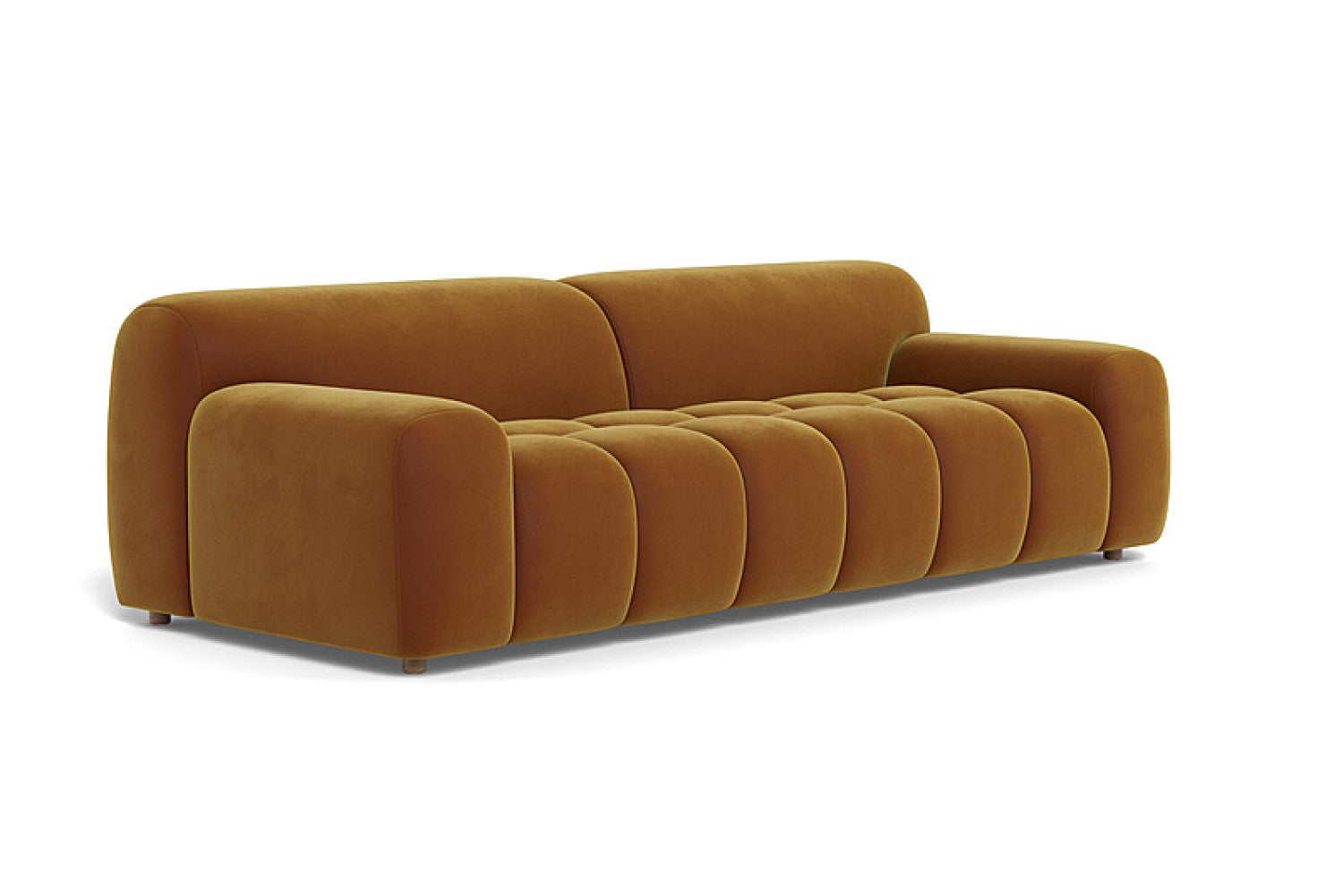 Brielle Velvet Fabric Sofa