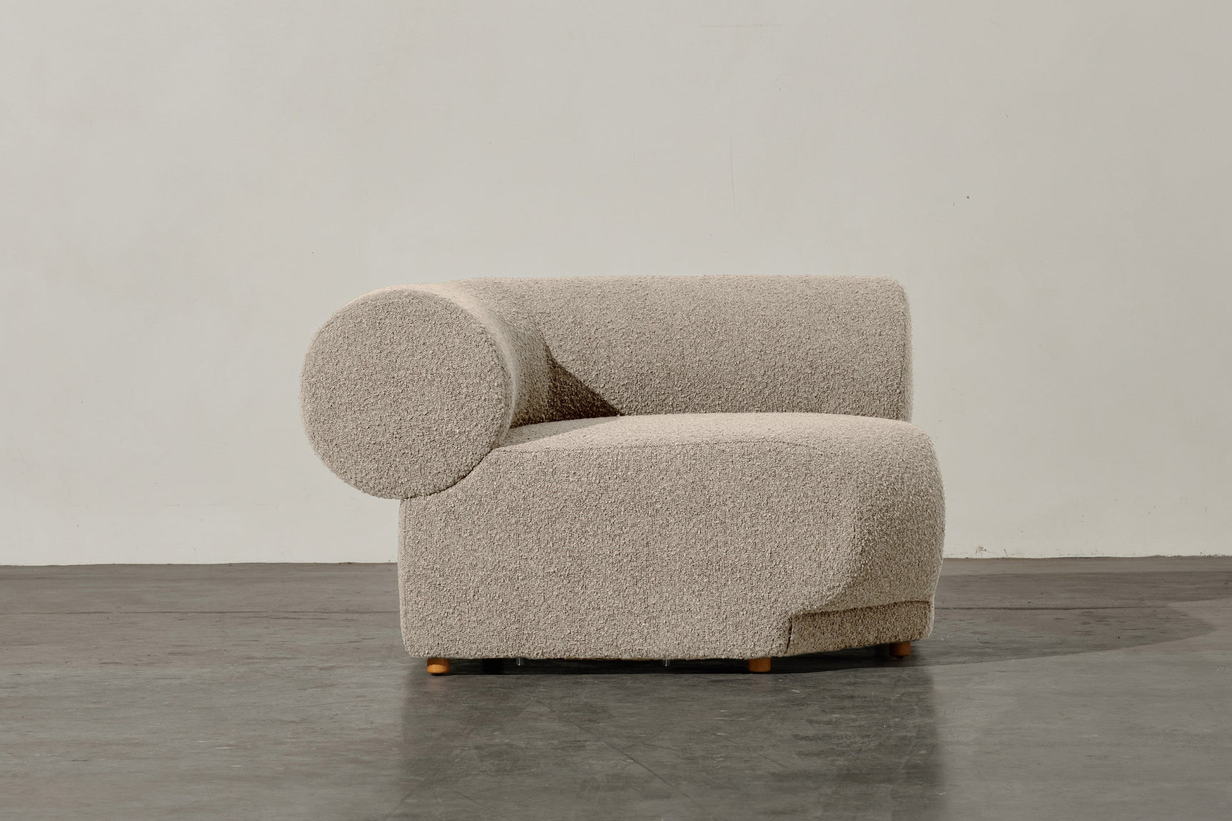 Christina Boucle Fabric Corner Sofa Module