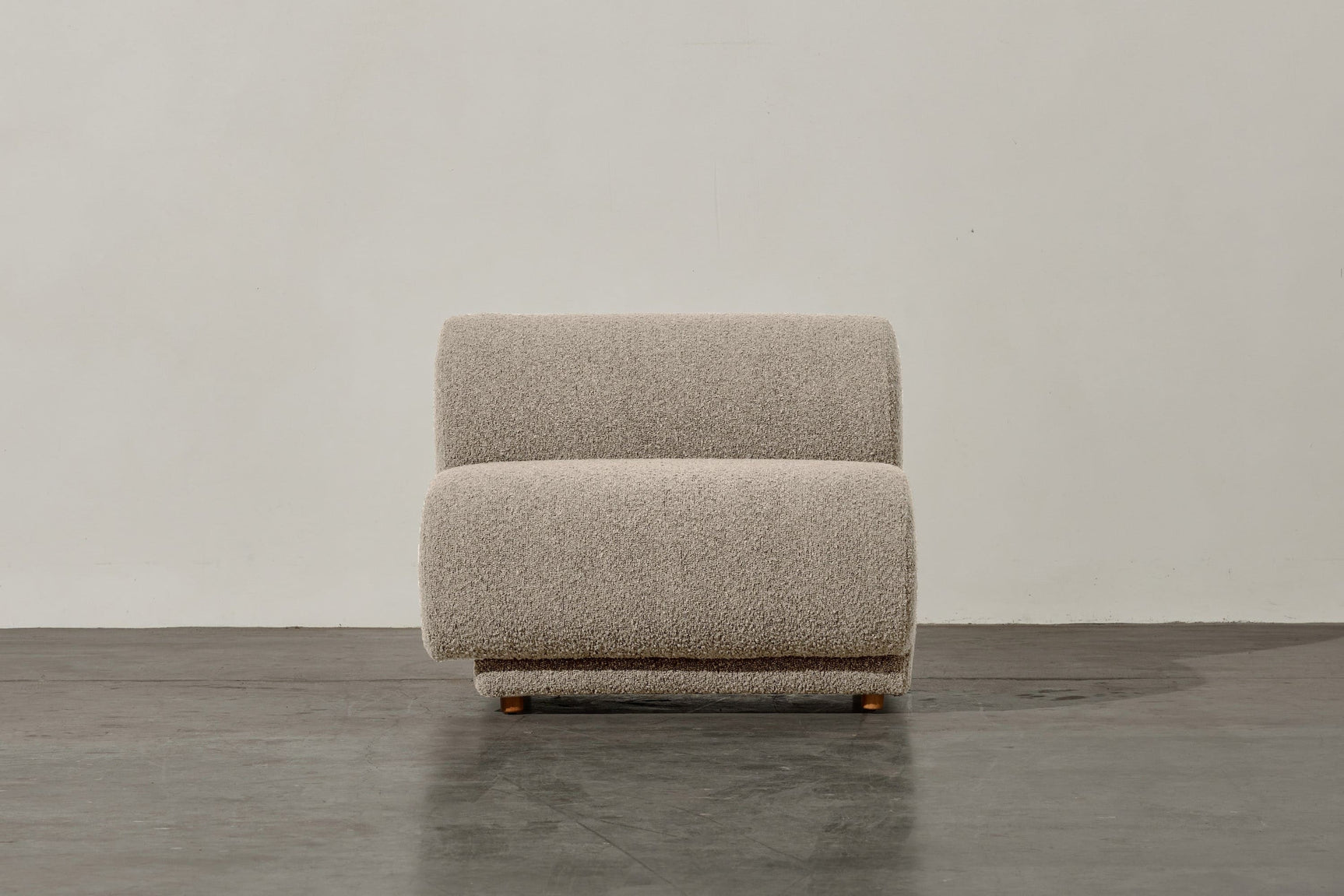 Christina Boucle Fabric Left Arm Sofa Module