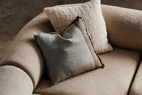 Christina Boucle Fabric Left Arm Sofa Module