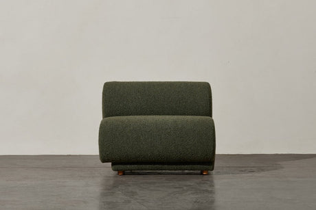 Christina Boucle Fabric Left Arm Sofa Module