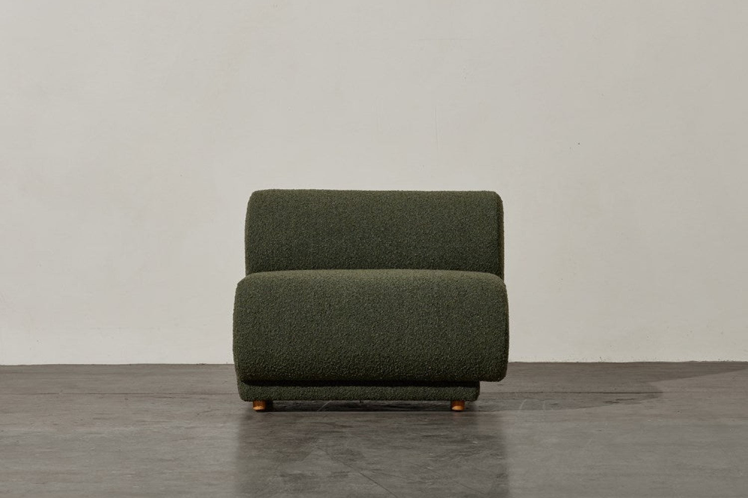 Christina Boucle Fabric Right Arm Sofa Module