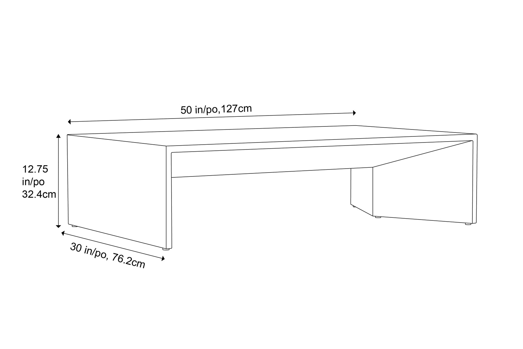 Davide Marble Outdoor Coffee Table