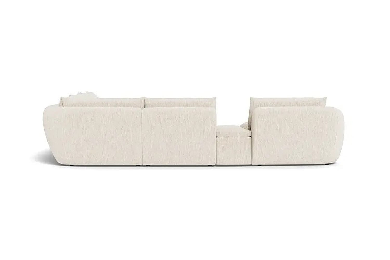 Kinsley Fabric Modular Corner Sectional Sofa