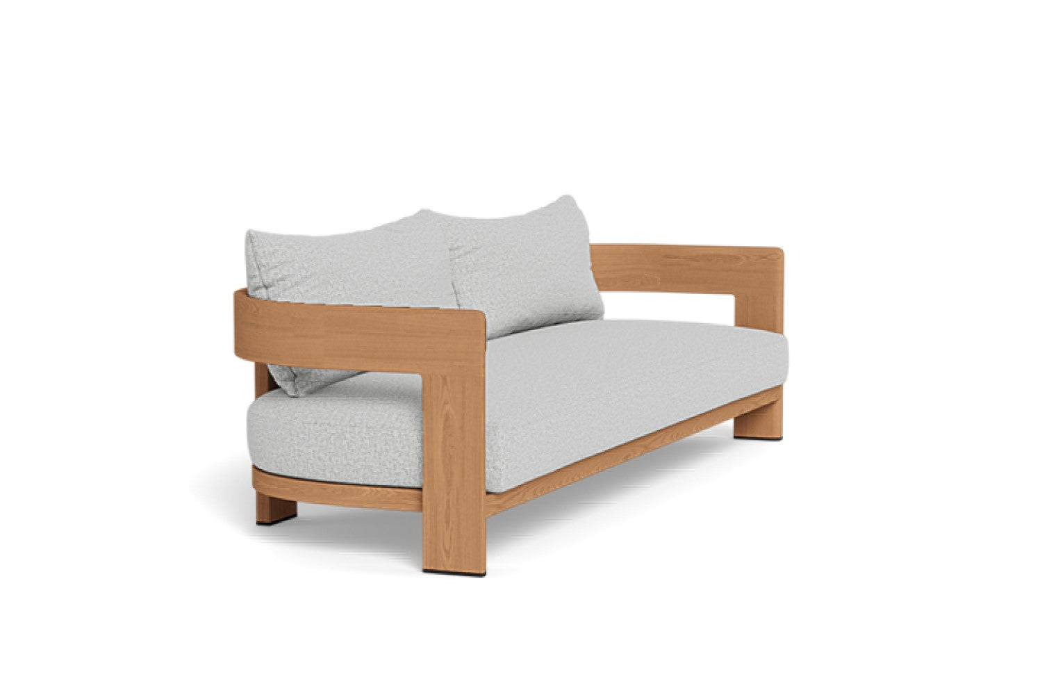 Leopold Teak Outdoor Sofa Loveseat