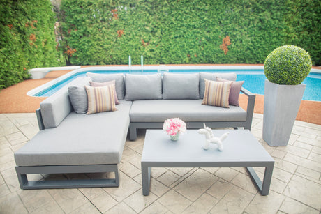 Mira 3-Piece Outdoor Sectional Set