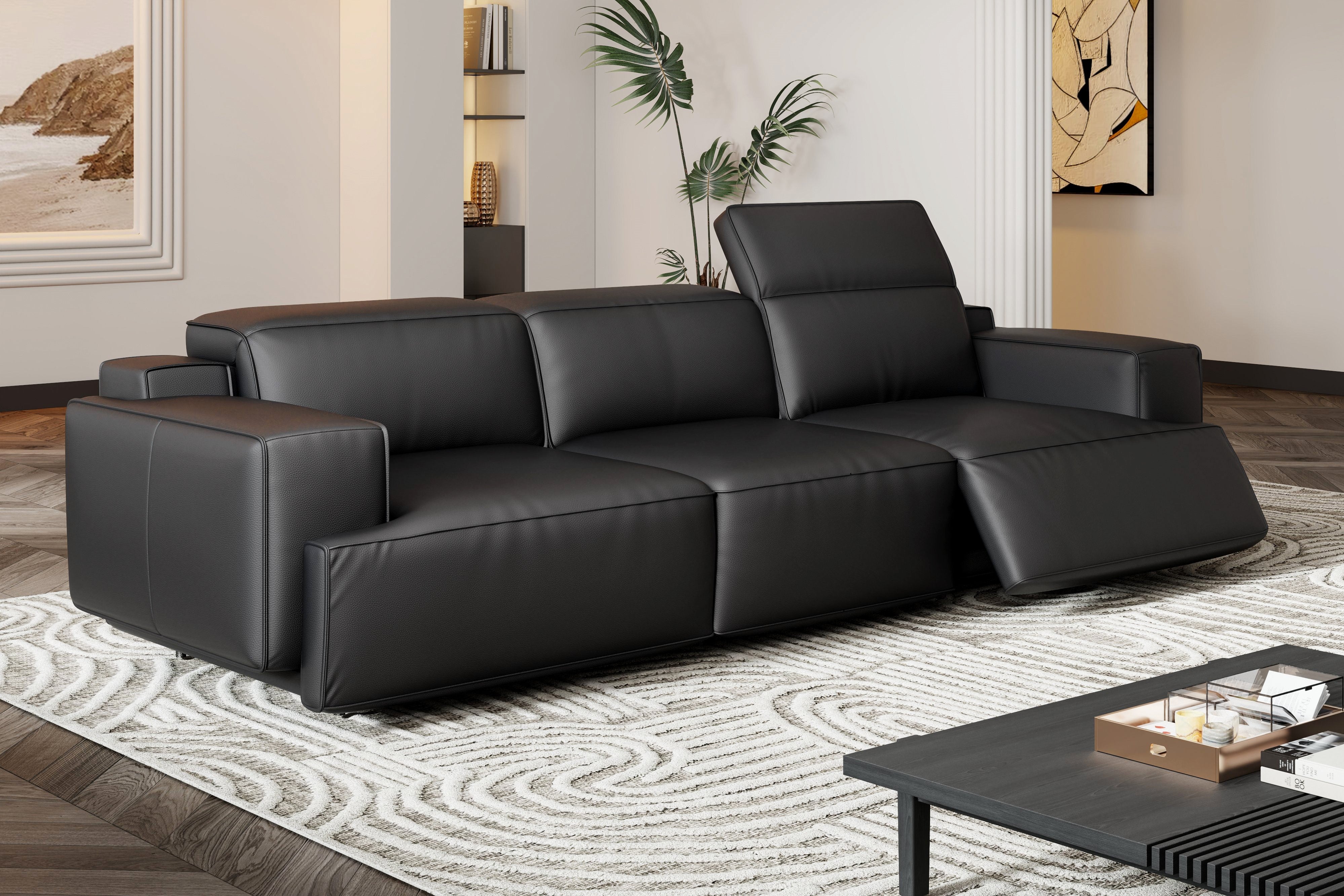 Valentina Leather Recliner Sofa