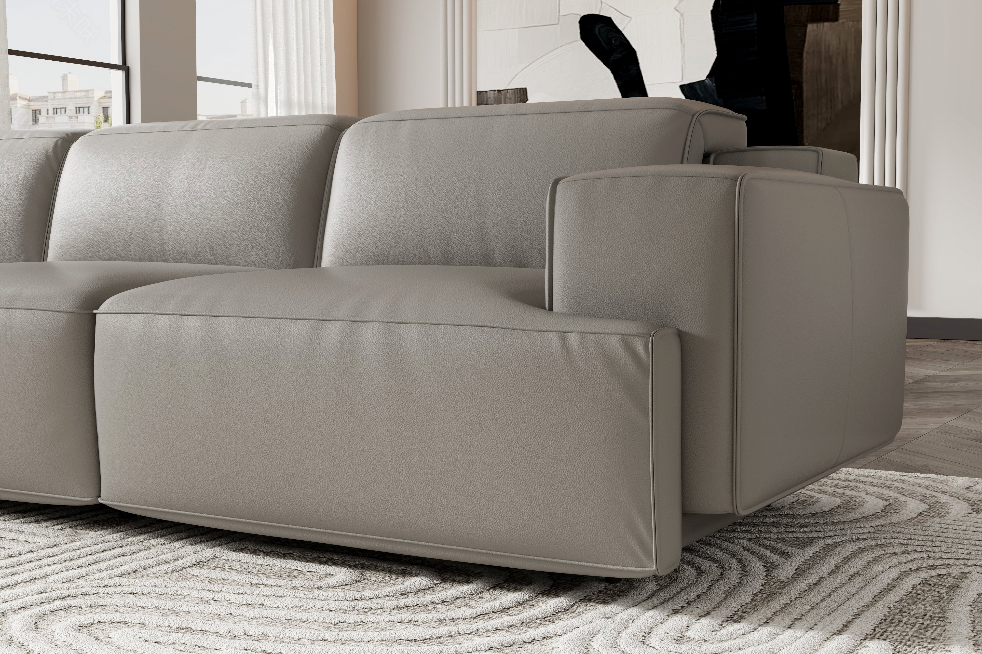 Valentina Leather Recliner Sofa