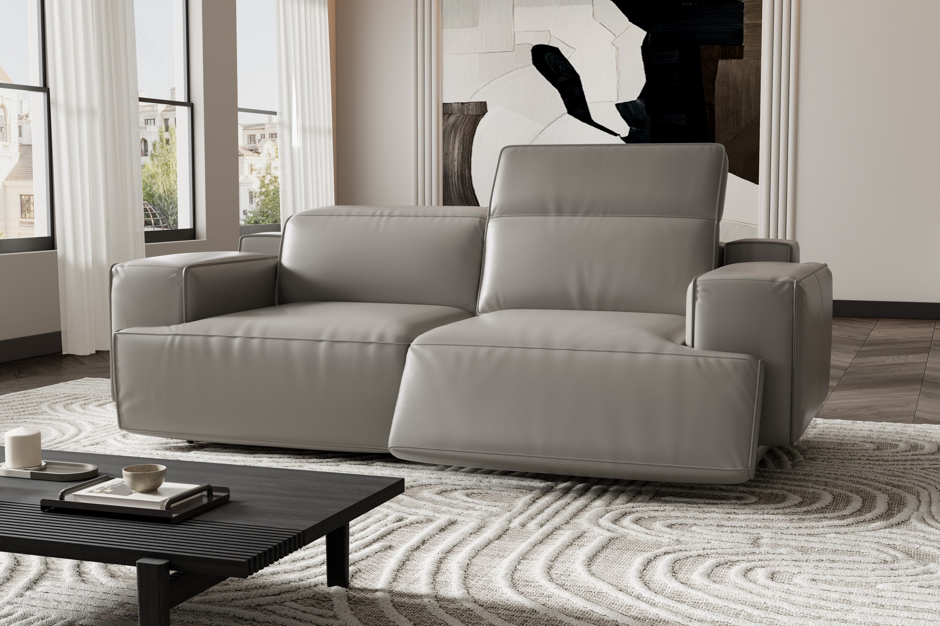 Valentina Leather Recliner Sofa