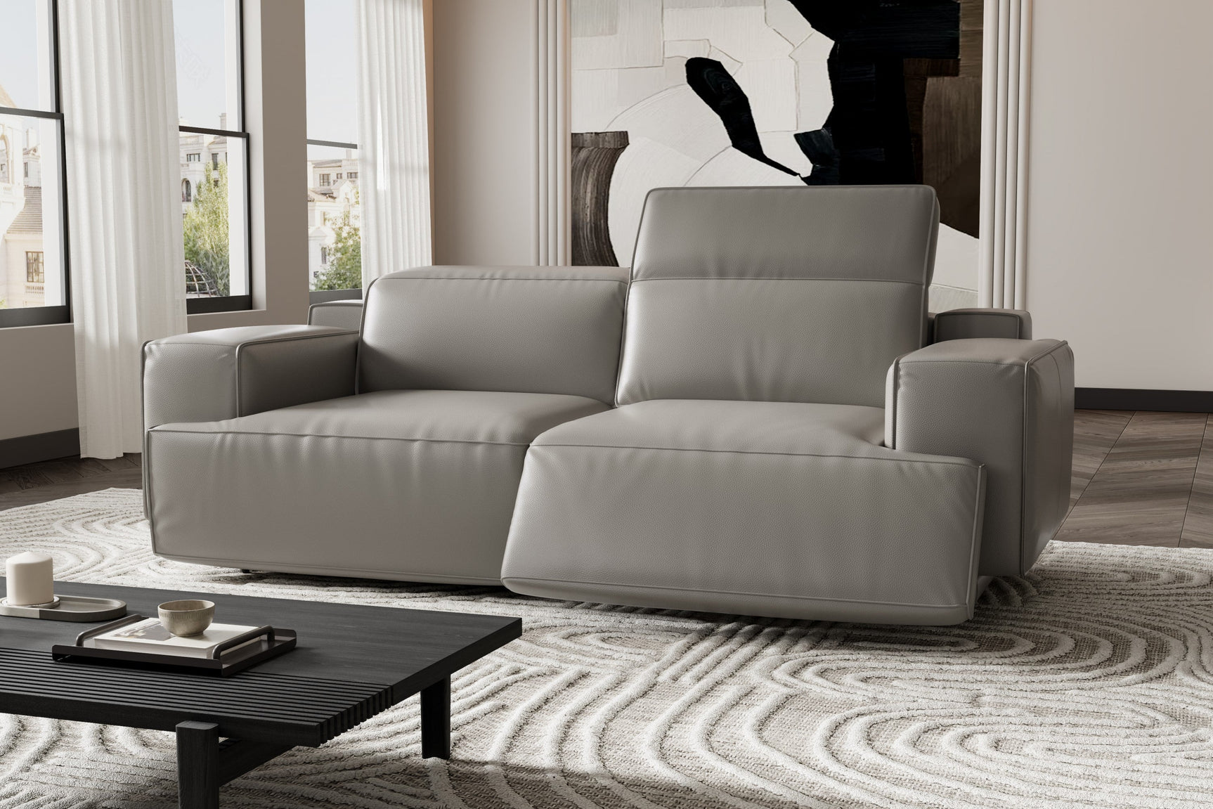 Valentina Leather Recliner Sofa