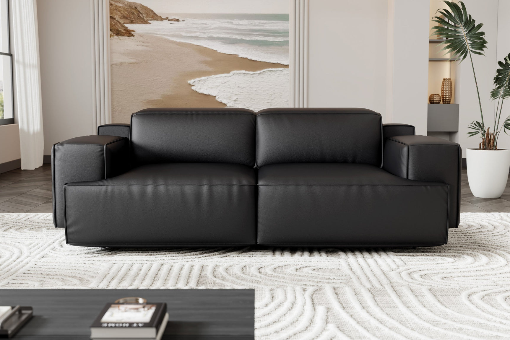 Valentina Leather Recliner Sofa