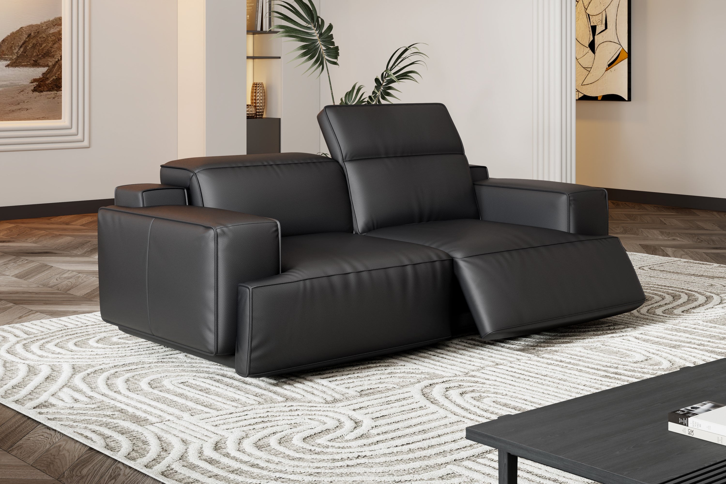 Valentina Leather Recliner Sofa