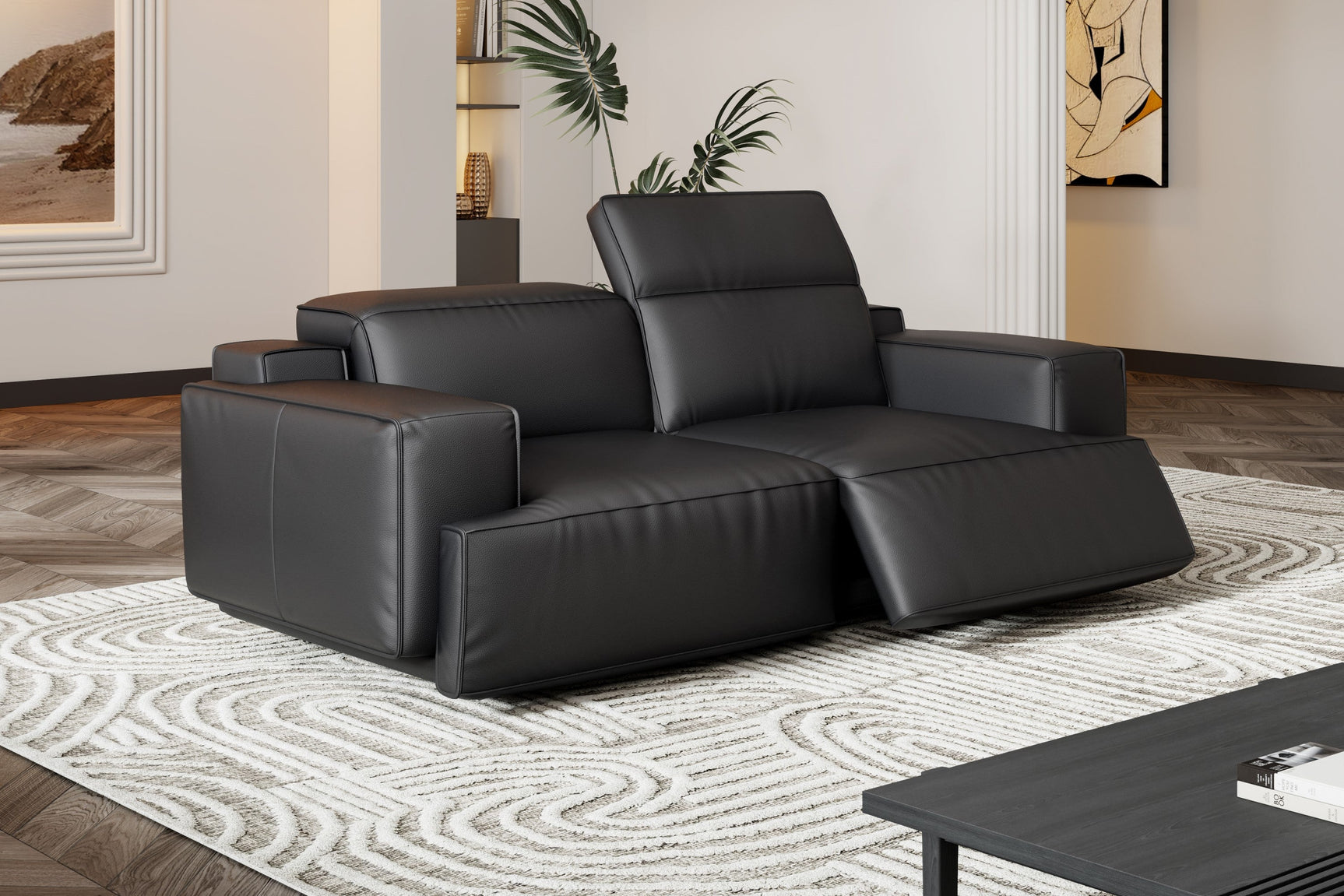 Valentina Leather Recliner Sofa