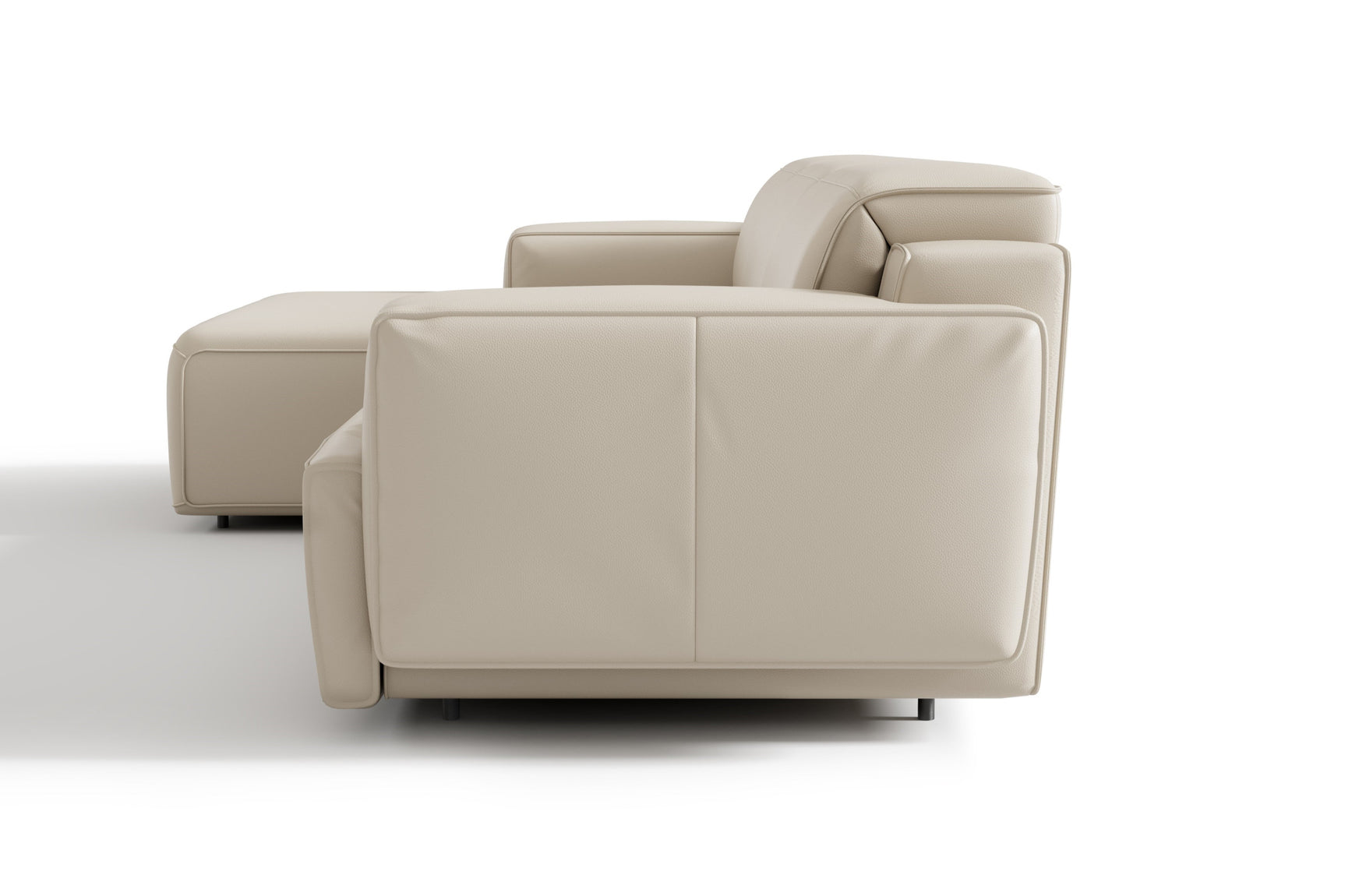 Valentina Leather Recliner Sectional Sofa