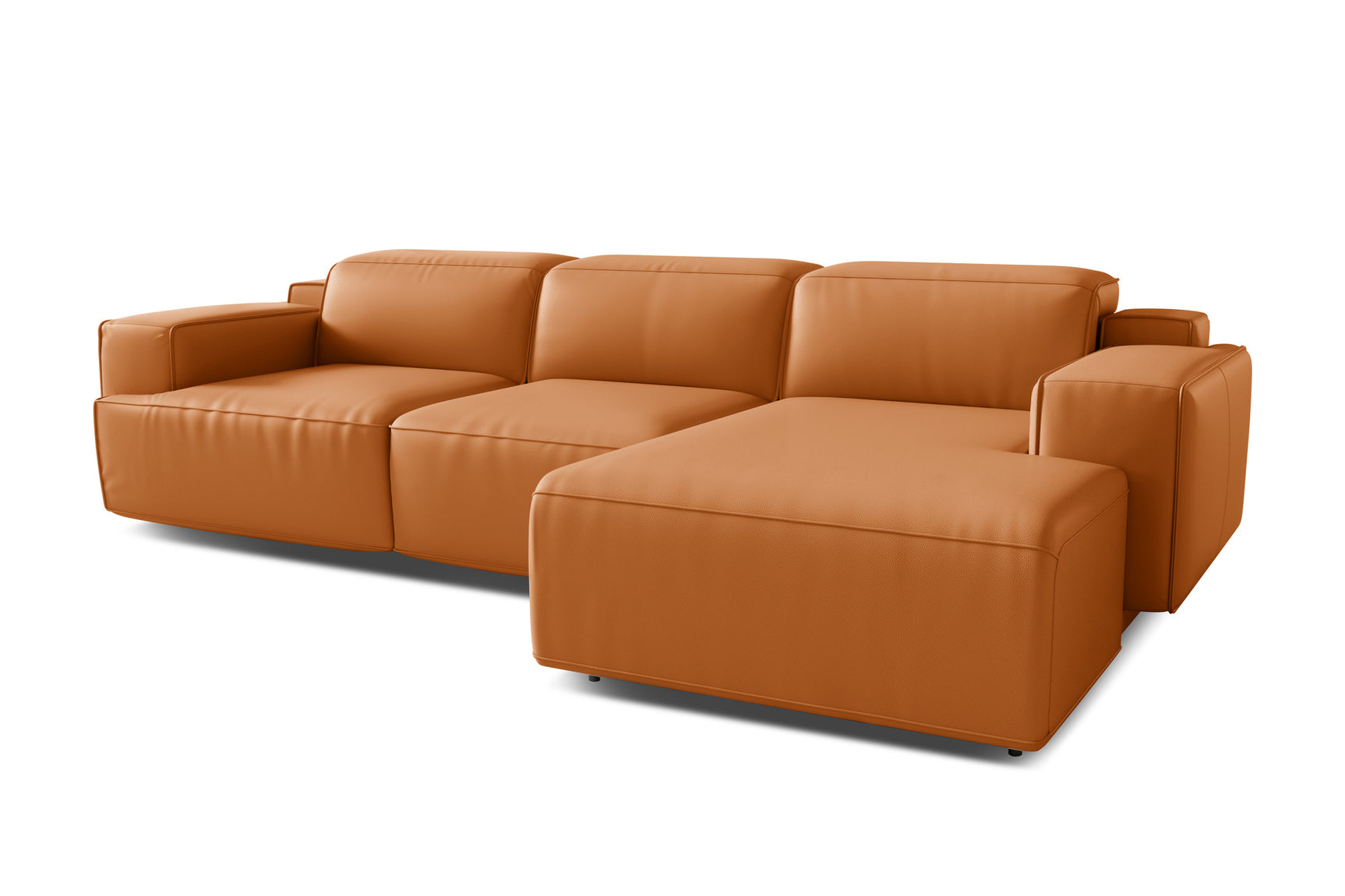 Valentina Leather Recliner Sectional Sofa