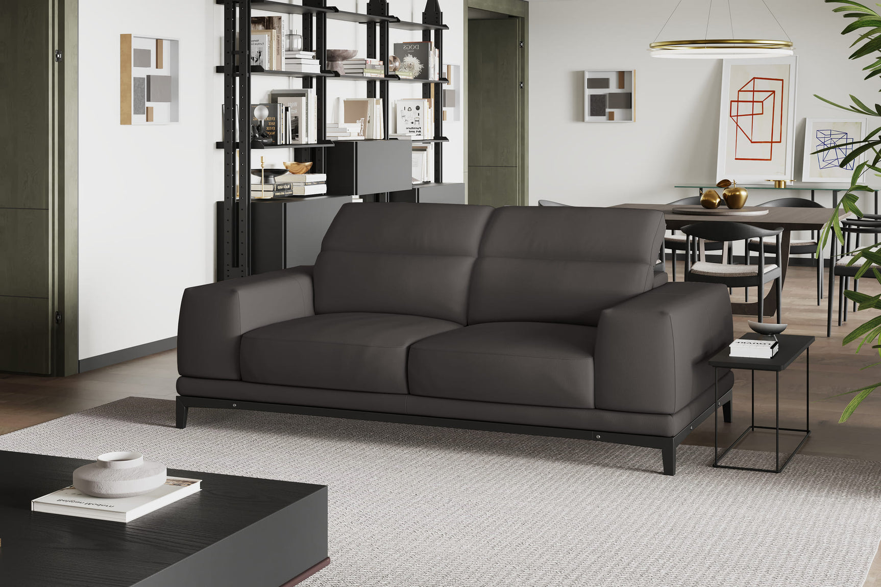 Valletta Leather Sofa