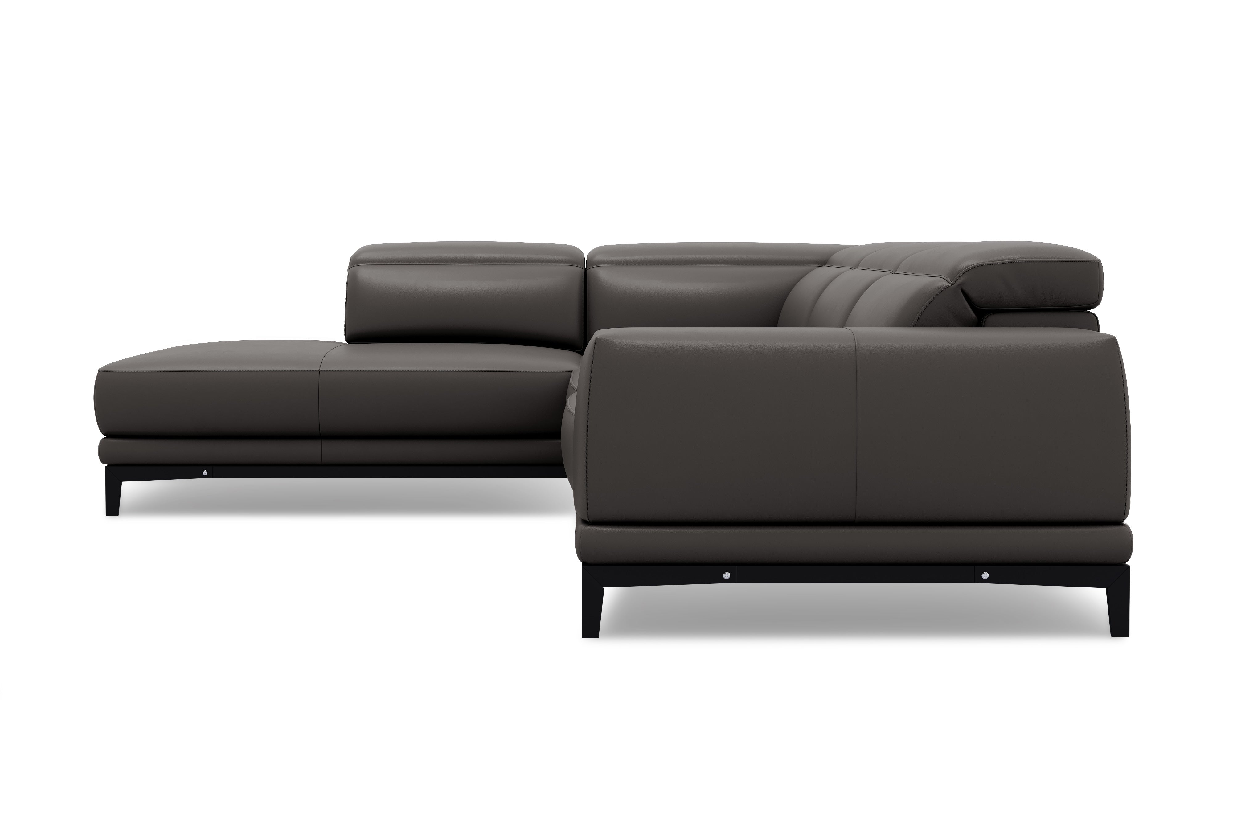 Valletta Leather Corner Sectional Sofa