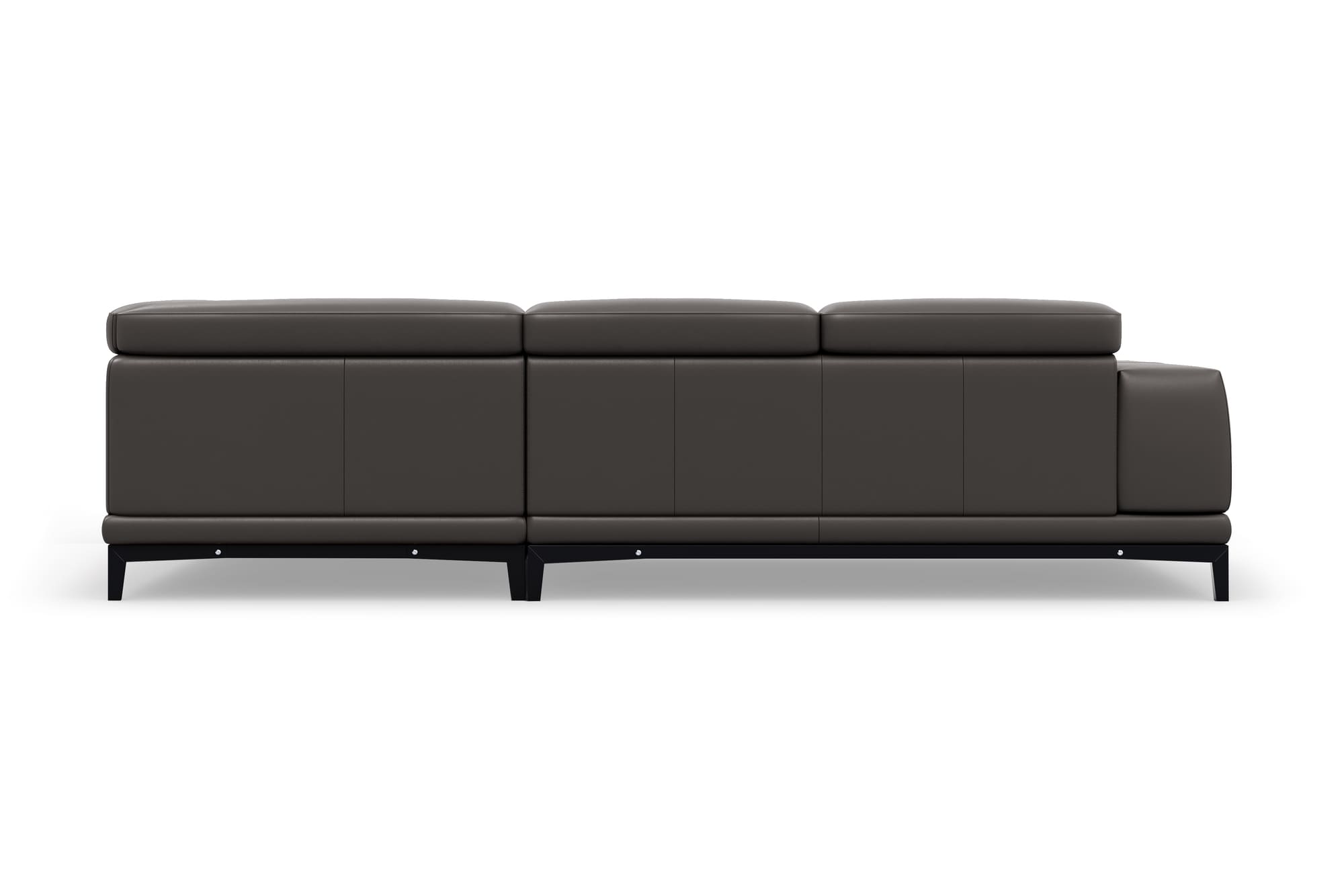 Valletta Leather Corner Sectional Sofa