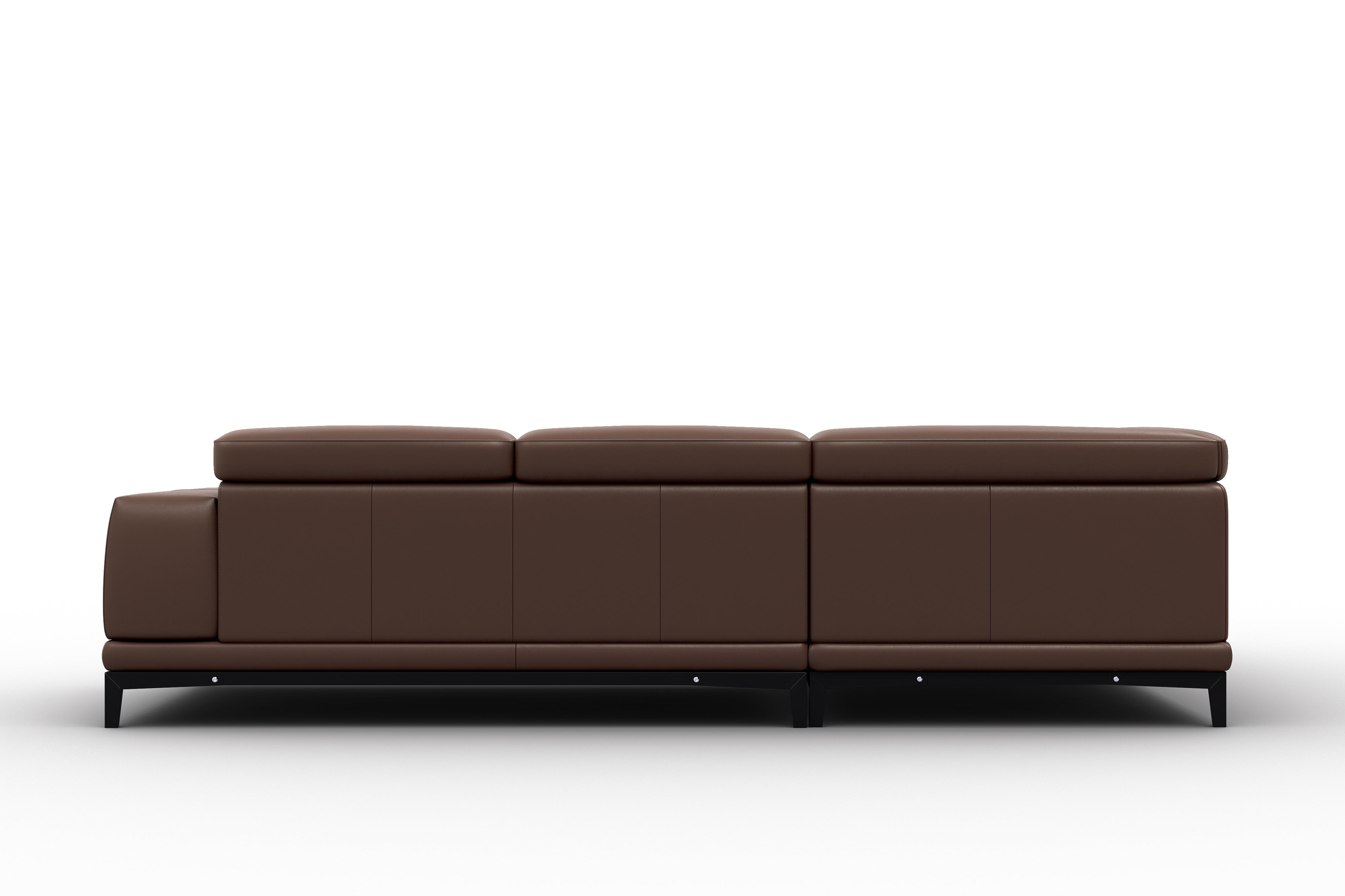 Valletta Leather Corner Sectional Sofa