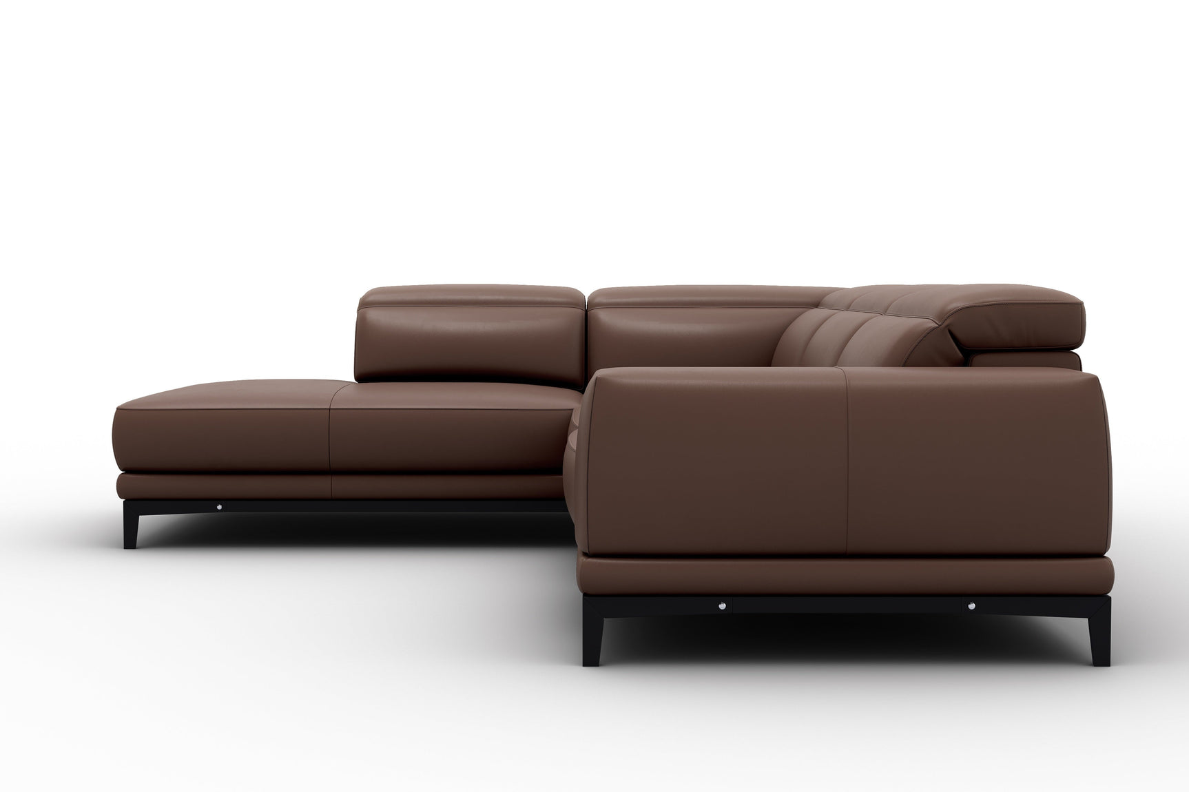 Valletta Leather Corner Sectional Sofa