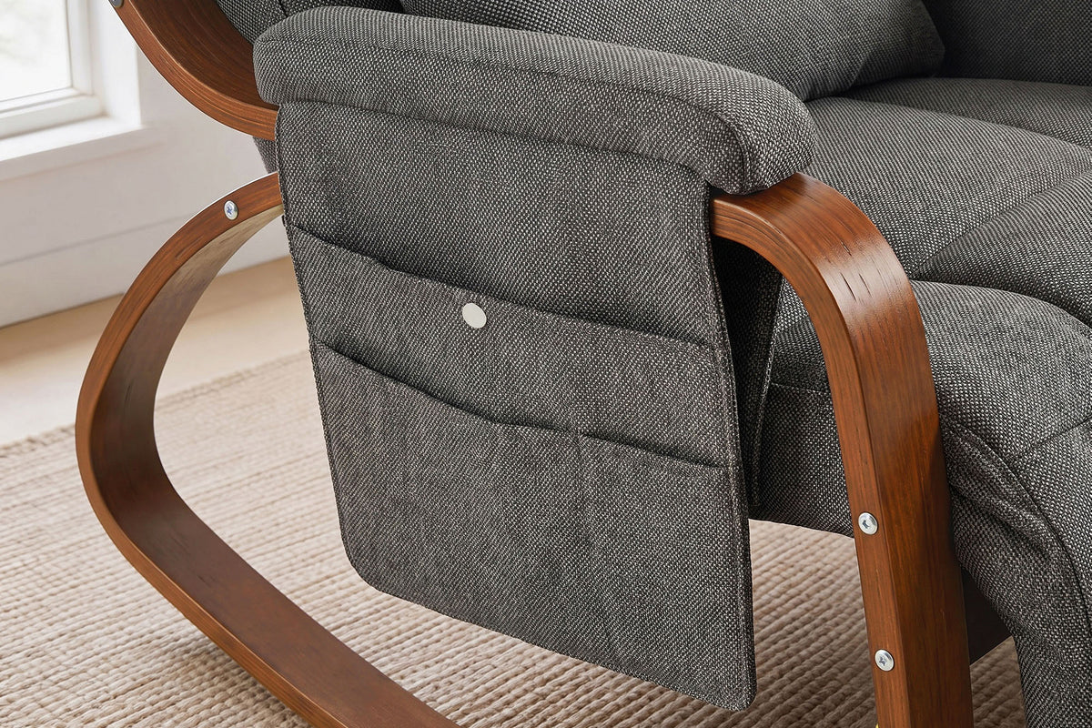 Valencia Virelia Wooden Reclining Rocking Massage Chair
