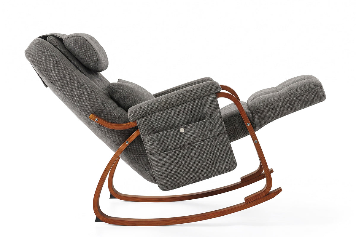 Valencia Virelia Wooden Reclining Rocking Massage Chair