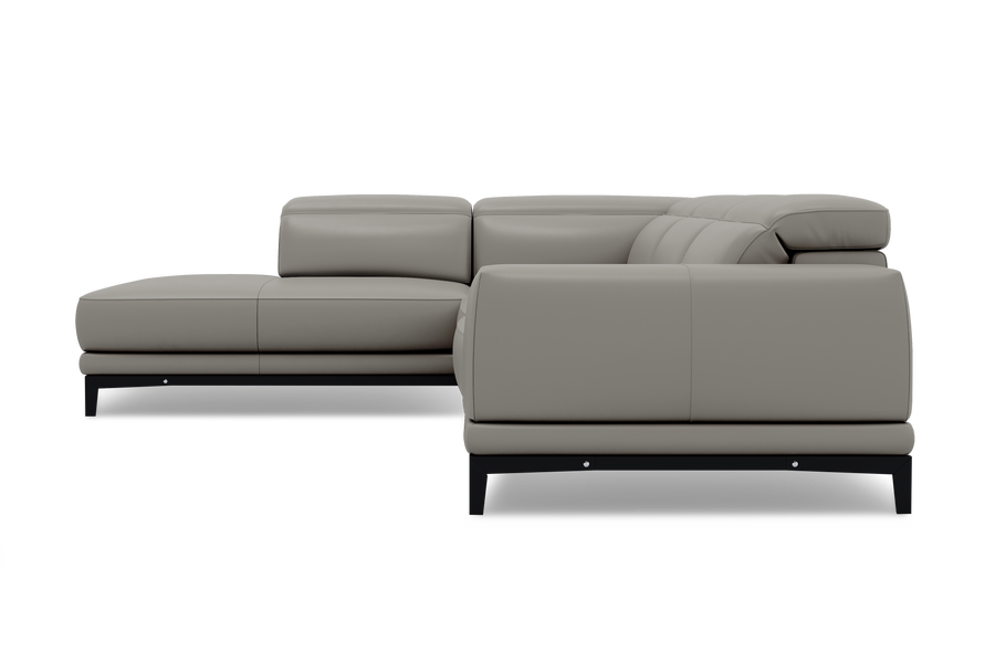 Valletta Leather Corner Sectional Sofa