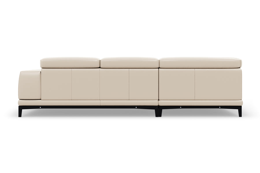 Valletta Leather Corner Sectional Sofa