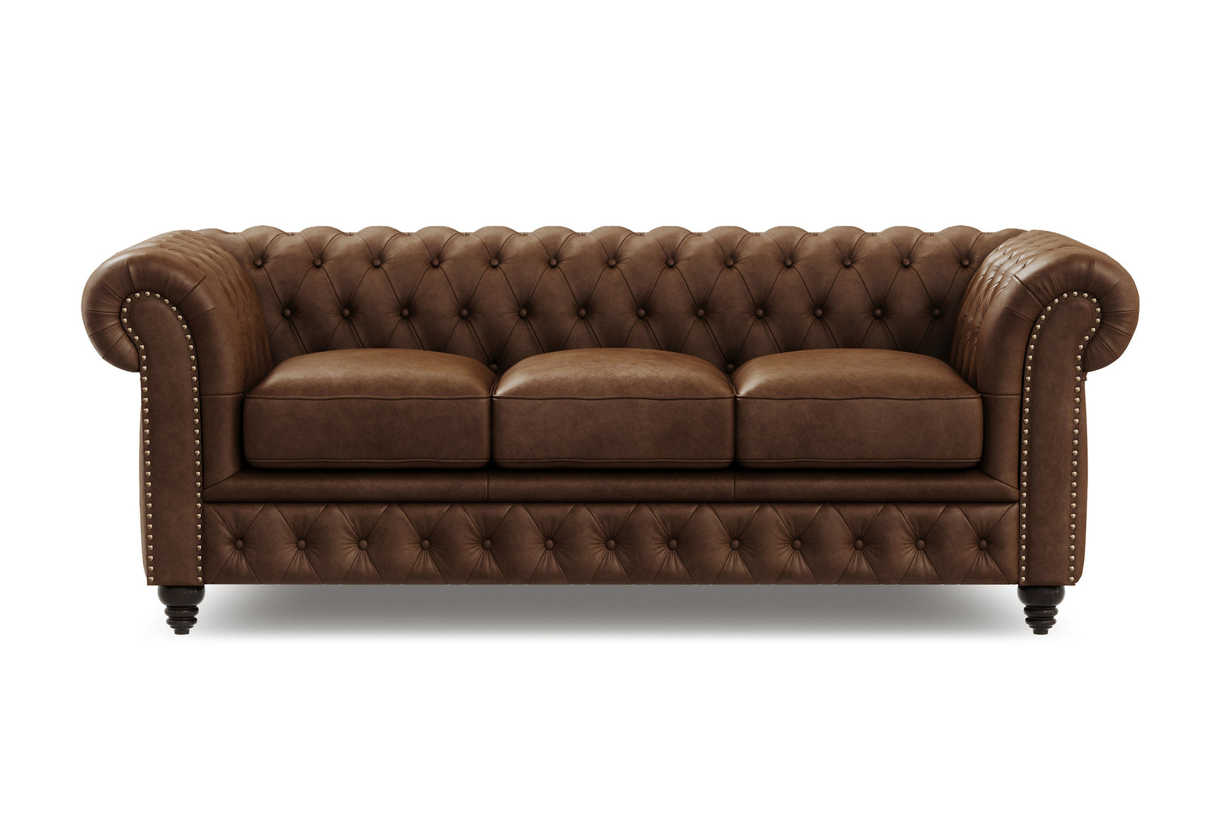 Parma Leather Chesterfield Sofa