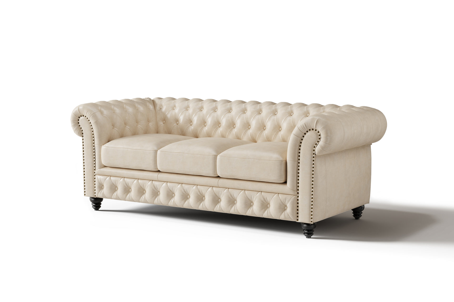 Parma Leather Chesterfield Sofa