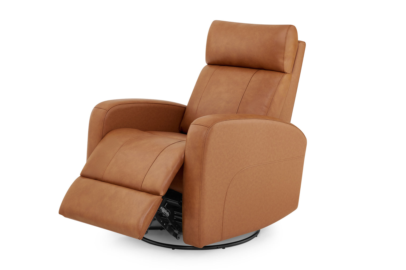 Dayna Leather Swivel Recliner Chair