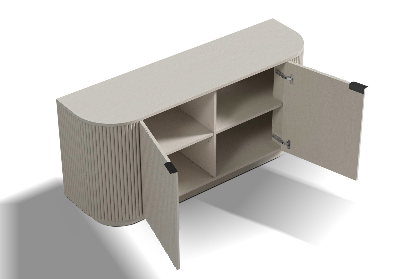 Flutra Wood Sideboard