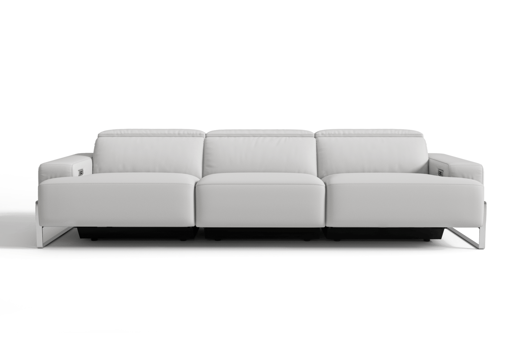 Melania Leather Reclining Sofa