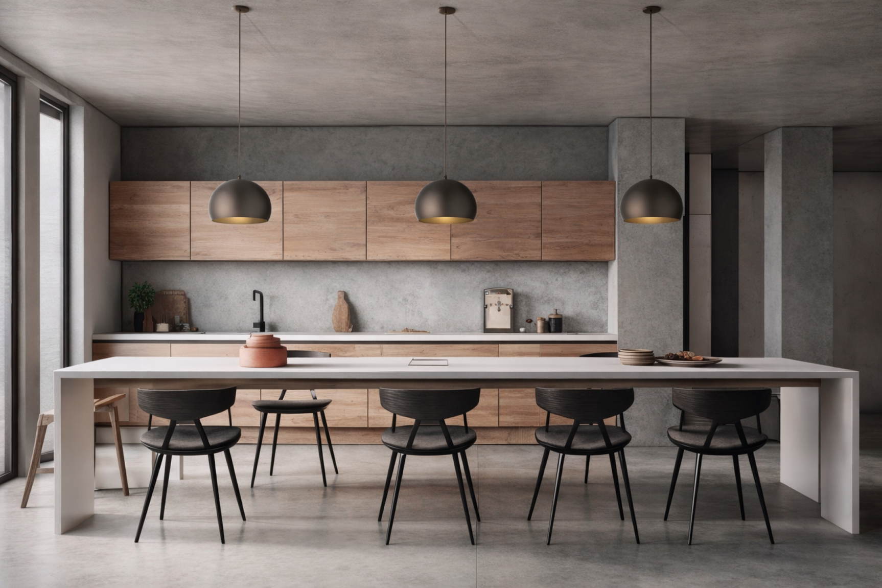 ZOE Mid-Century Modern Pendant Ceiling Light Fixture for Kitchen Island, Dining Room & Living Room