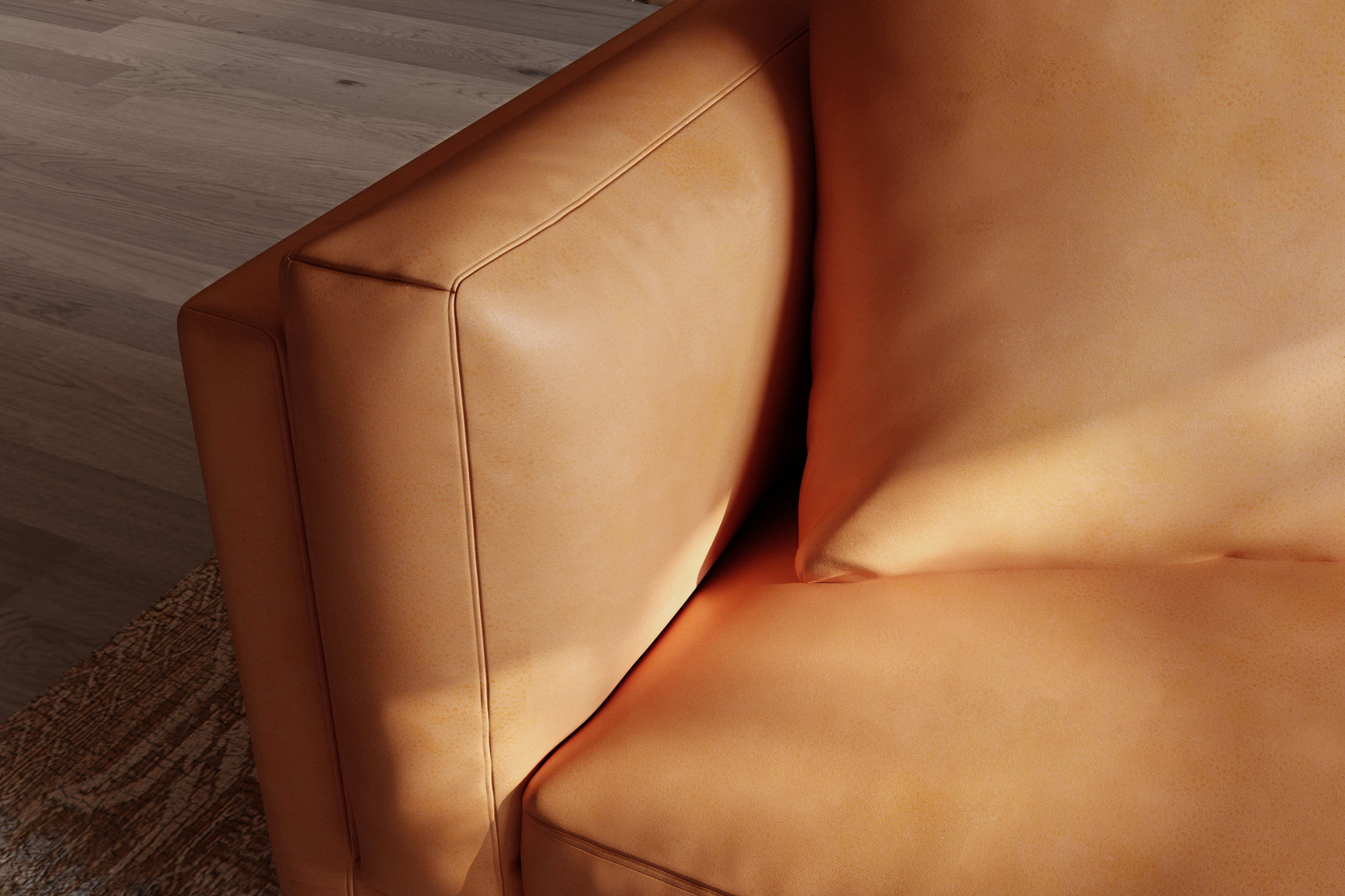 Zadar Leather Sofa