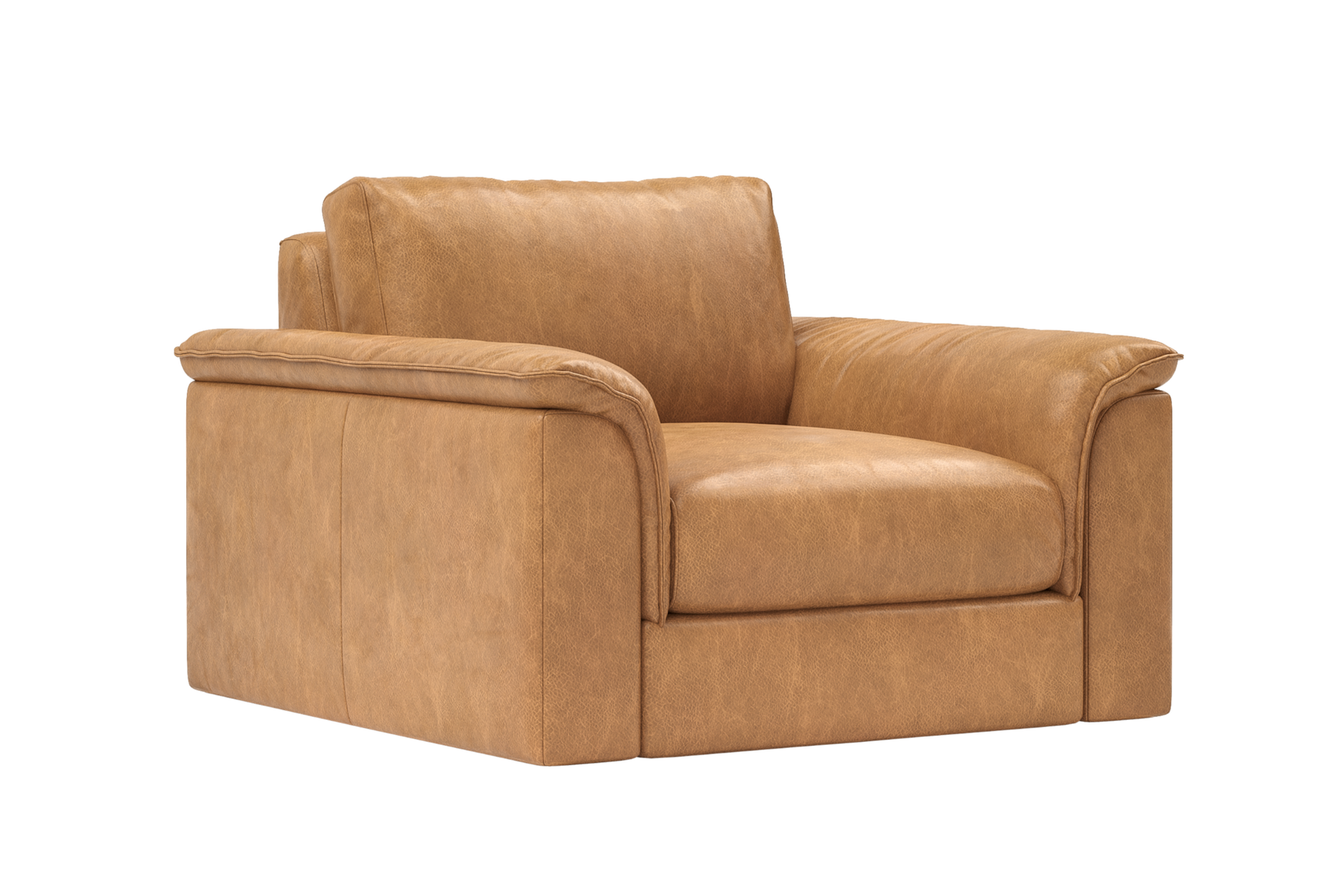 Zaira Leather Accent Chair