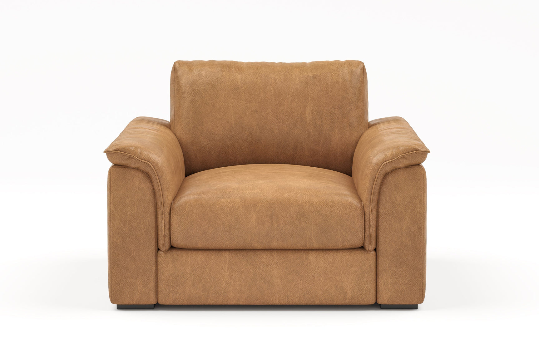 Zaira Leather Accent Chair