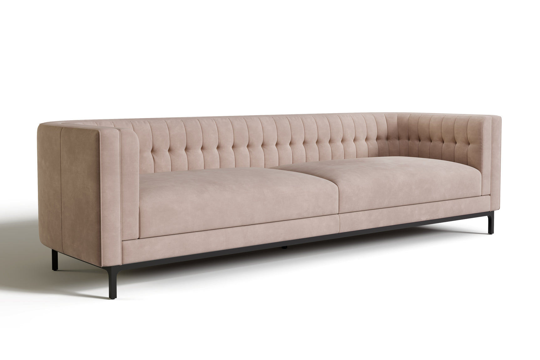 Zorion Velvet Fabric Sofa