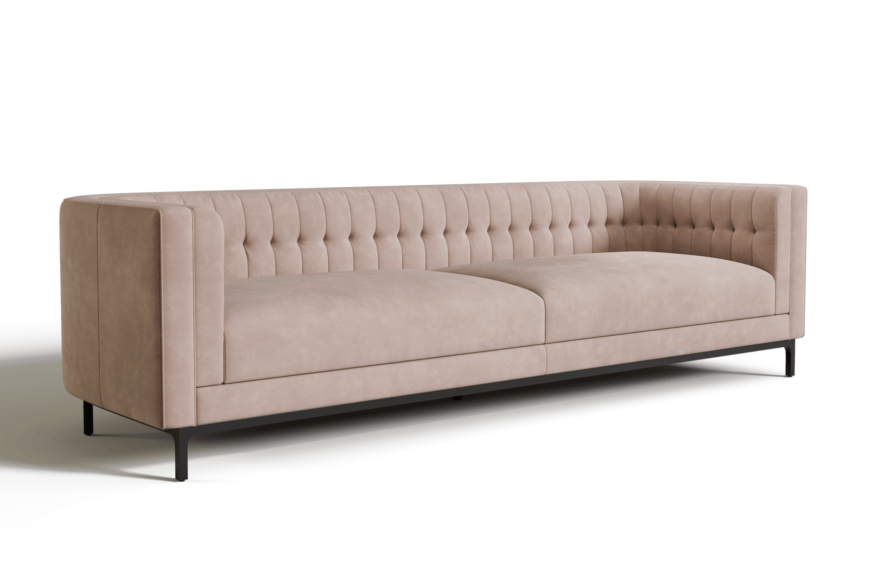 Zorion Velvet Fabric Sofa