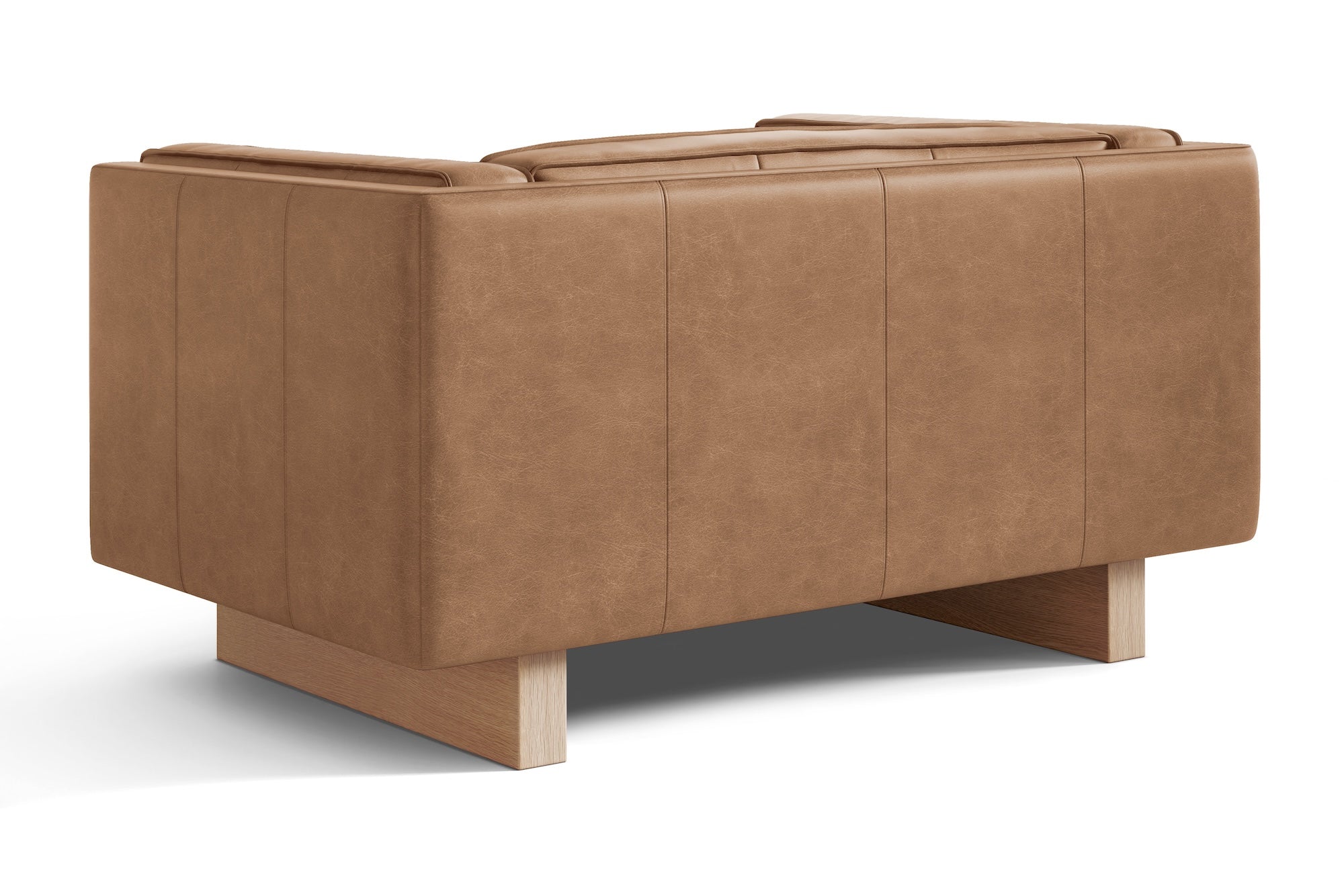 Alaina Leather Accent Chair