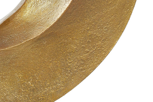 Bastien Antique Brass Open Ring Table Lamp - Texture You Notice Up Close